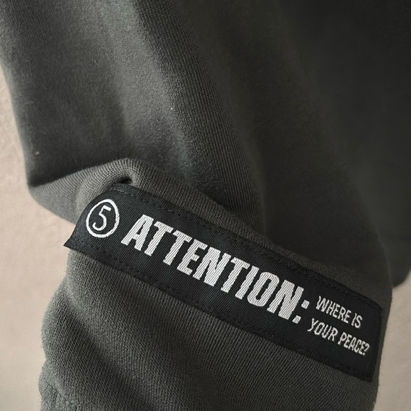 Men’s Brooklyn Cloth Manufacturing Co Hooded Sweatshirt, Olive Green XL Carefree - Picture 8 of 10